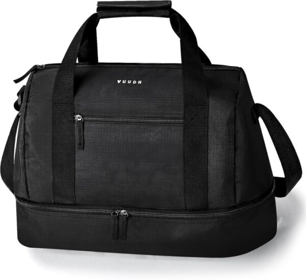 Gym Bag with Shoe Compartment, 35L Carry-On Duffel for Travel, Sports, Fitness & Workout